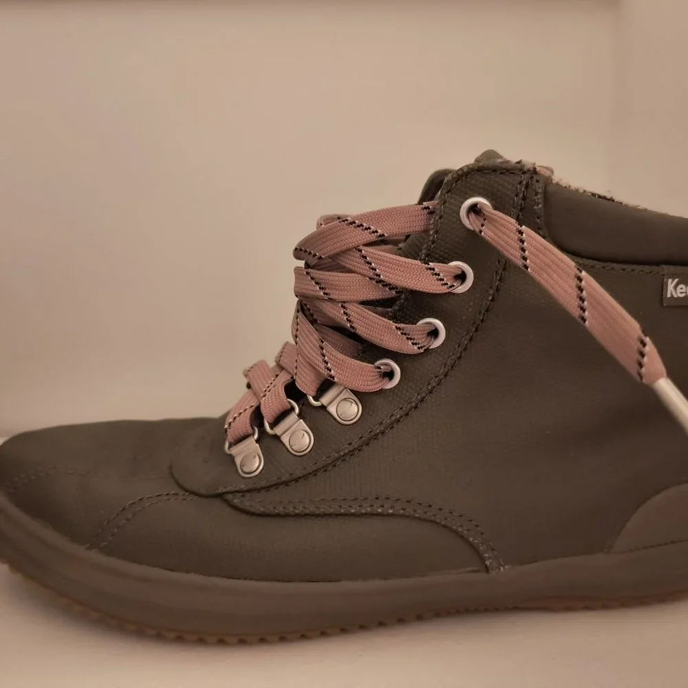 Keds Women's Scout Boot II Water Resistant Olive Canvas Boots - Picture 1 of 4